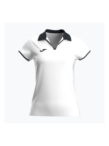 Дамска поло тениска за тенис Joma Torneo Polo W white