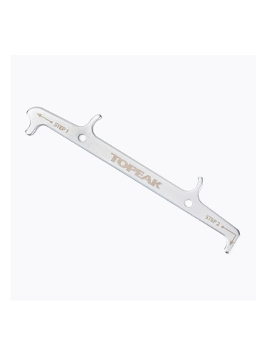 Topeak Prepstation Кука за верига и индикатор за износване сребрист T-TPS-SP09