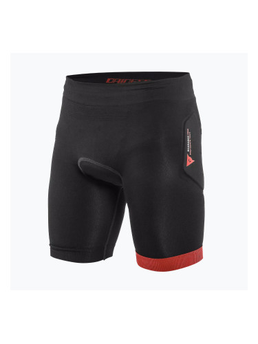 Детски къси панталони за колоездене с протектори Dainese Scarabeo Shorts black/red