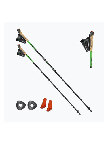 Щеки за скандинавско ходене GABEL Carbon XT 2S 80 F.L. black/lime