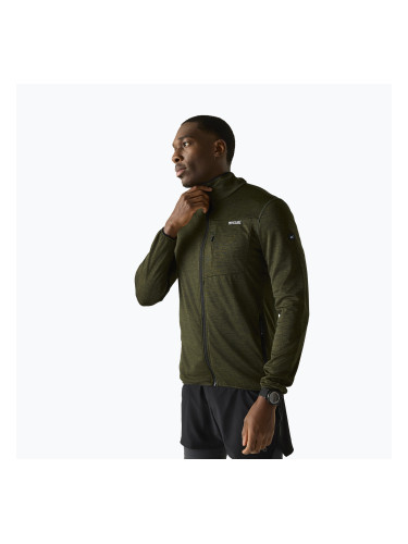 Мъжки суитшърт за трекинг REGATTA Hillden Midlayer dark khaki