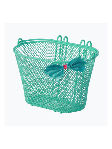 Предна кошница за велосипед Basil Jasmin Bow-tie 12"-20" green