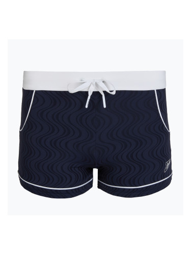 Мъжки бански тип слип Speedo Textured Aquashort peacoat