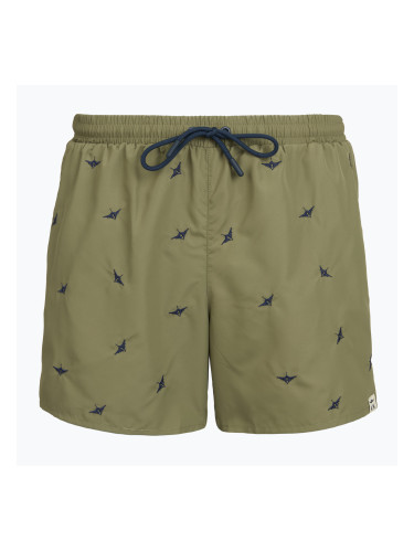 Мъжки бански шорти Aeronautica Militare BW0232UCT04317 lichen green