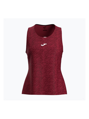 Дамска тениска за тенис Joma Challenge Sleeveless W burgundy