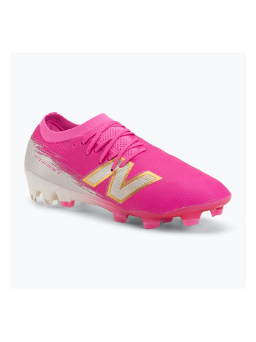 Футболни обувки New Balance Furon Elite V8 SG pink heat/sea salt/gold metallic