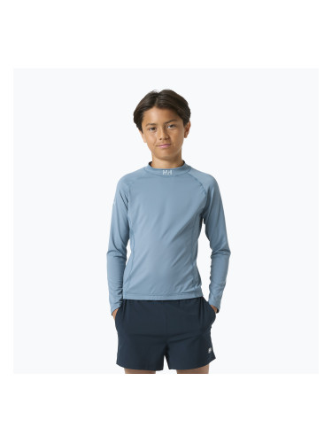 Детска блуза с дълъг ръкав за плуване Helly Hansen Waterwear Rashguard Jr washed navy