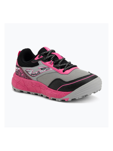 Детски обувки за бягане Joma Kubor Jr gray/fuchsia