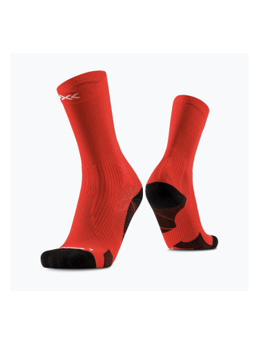 Чорапи X-Socks Run Perform Crew rocket red