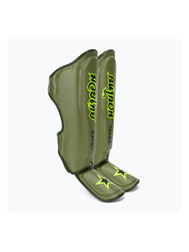 Протектори за пищяли и стъпала YOKKAO Late Show olive