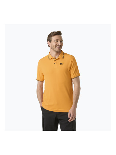 Мъжка поло тениска Helly Hansen Kos Polo orange sorbet