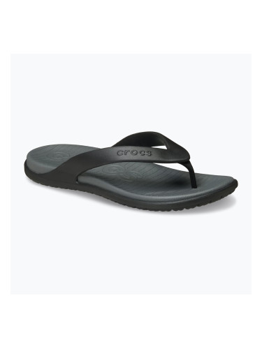 Джапанки Crocs Coast Flip black/slate grey