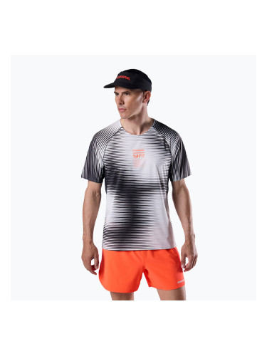 Мъжка тениска за бягане Rossignol Sapa Ultra Tee black line fogg