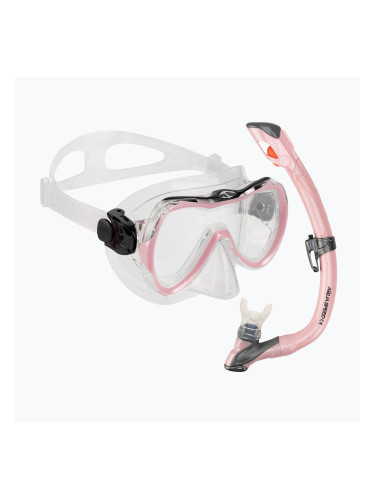 Детски комплект за гмуркане AQUA-SPEED Enzo + Evo pink 604