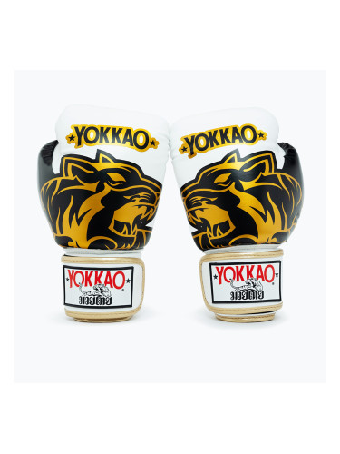Боксови ръкавици YOKKAO Original Boxing Gloves absolute white