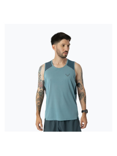 Мъжка тениска за бягане DYNAFIT Sky Tank smoke blue
