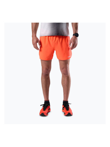 Мъжки шороти за бягане Rossignol Sapa 5“ neon red
