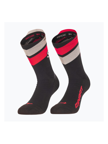 Чорапи DYNAFIT Ultra Crew black out ultra coral/6A10