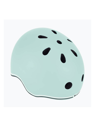 Детска каска Globber Go.Up Lights pastel green