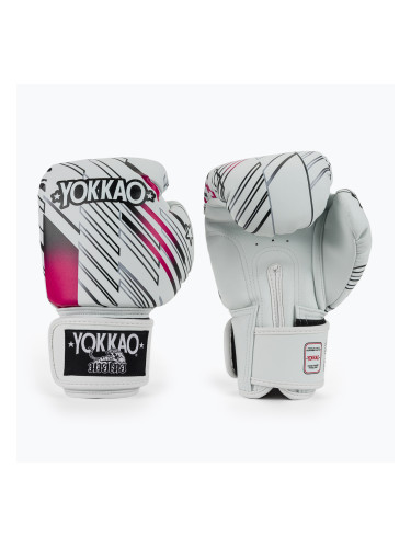 Боксьорски ръкавици YOKKAO Power Boxing white