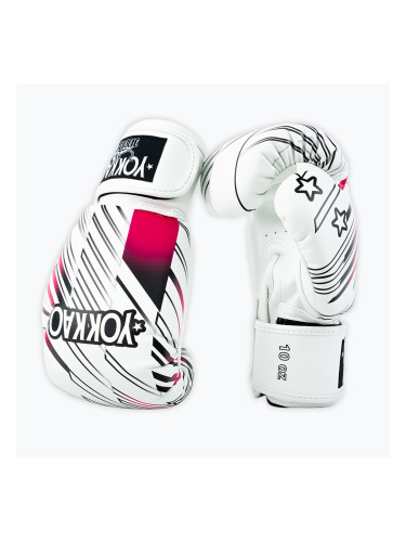 Боксови ръкавици YOKKAO Power Boxing white