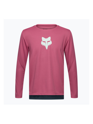 Детска блуза с дълъг ръкав за колоездене Fox Racing Ranger Fox Head Jr berry