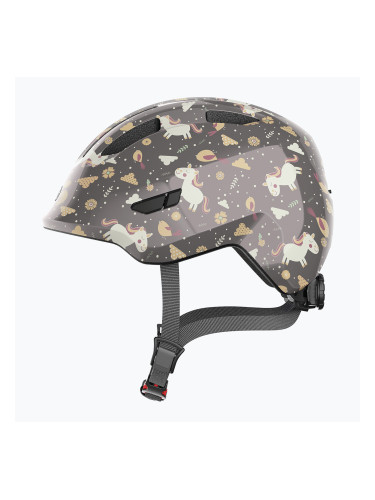 Детска велосипедна каска ABUS Smiley 3.0 grey horse