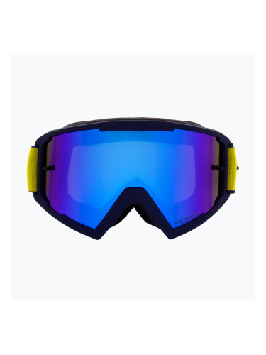 Велосипедна маска Red Bull SPECT Whip matt blue/smoke/blue mirror