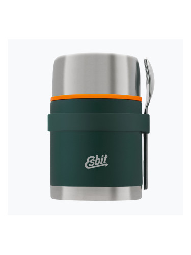 Термос за храна с прибори Esbit Stainless Steel Food Jug 750 ml forest green