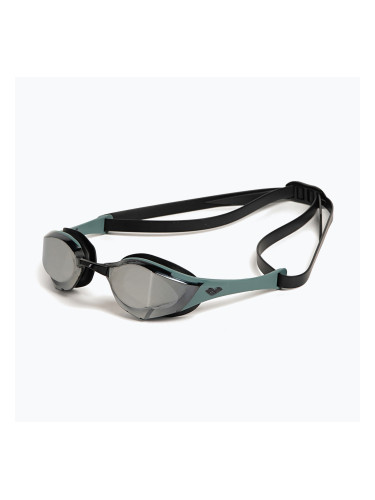 Очила за плуване arena Cobra Edge Swipe MR silver / sage / black 