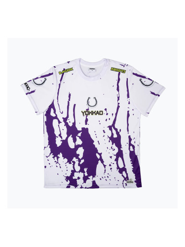 Мъжка тениска за тренировка YOKKAO Angry Bull Workout white