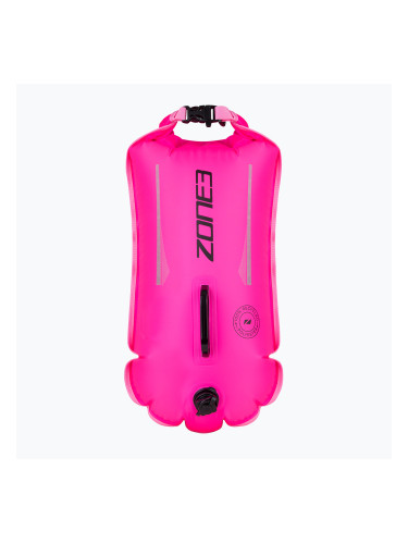 ZONE3 Safety Buoy/Dry Bag Recycled 28 l high vis pink