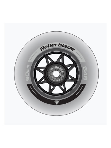 Колела за ролери XT 90 mm/84A + SG9 8 бр. clear