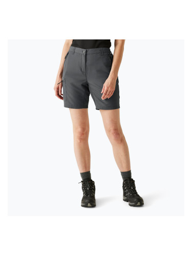 Дамски шорти за трекинг REGATTA Chaska III seal grey