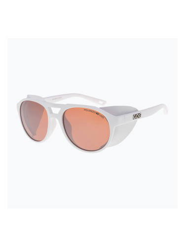 Слънчеви очила GOG Nanga matt white/reflex silver