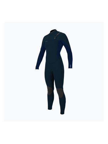 Дамски неопренов костюм за плуване O'Neill Hyperfreak 3/2+ Chest Zip Full shade/navy