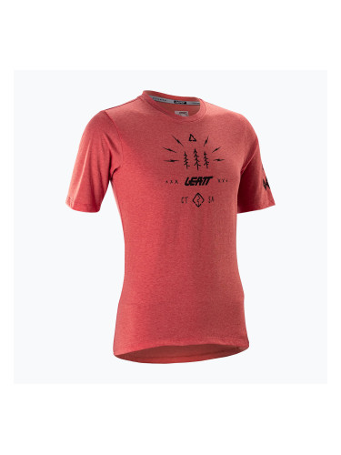 Дамска тениска за колоездене Leatt MTB Gravity 3.0 dusty red