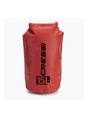 Cressi Суха чанта 15 л червена