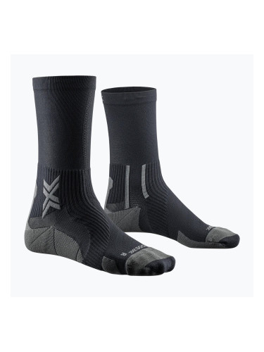 Мъжки чорапи за бягане X-Socks Run Perform Crew black/charcoal