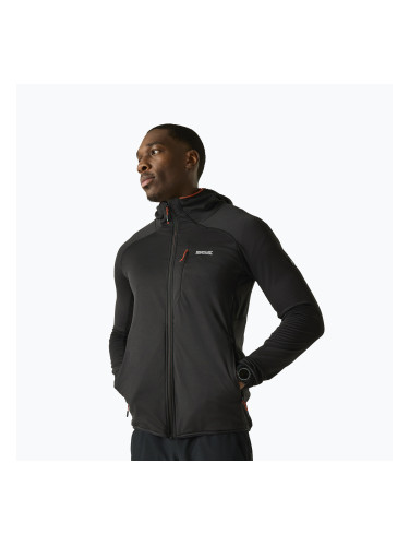 Мъжки суитшърт за трекинг REGATTA Kadley Midlayer black