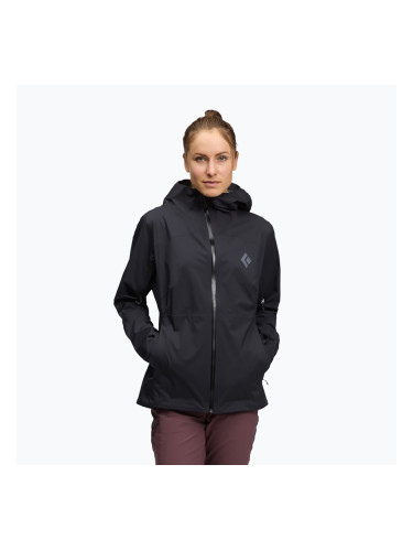 Мъжко яке за дъжд Black Diamond Fineline Stretch black