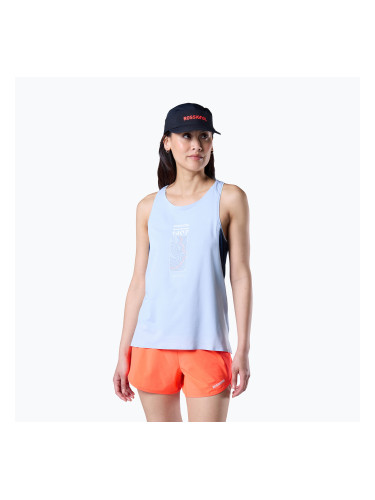 Дамска тениска за бягане Rossignol Sapa Ultra Tank blue aura