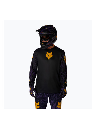 Мъжка велосипедна блуза с дълъг ръкав Fox Racing Ranger Image Print plum