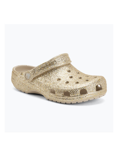 Детски чехли Crocs Classic Chunky Glitter sandstone