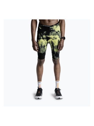 Мъжки шорти за бягане X-Bionic Efektor Tights tie dye electric energy