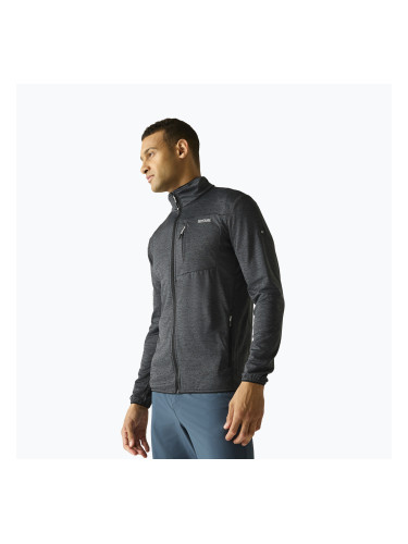 Мъжки суитшърт за трекинг REGATTA Hillden Midlayer dark storm
