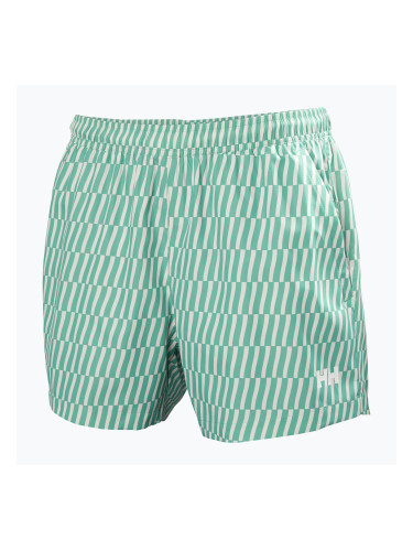 Мъжки шорти за ветроходство Helly Hansen Newport Trunk 4.5“ dark mint offset stripe ao