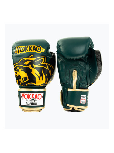 Боксови ръкавици YOKKAO Original Boxing Gloves forest green