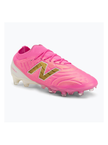 Футболни обувки New Balance Tekela Elite Low V5 FG pink heat/metallic gold/pink satin