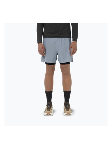 Мъжки шорти за бягане Salomon Sense Aero 2IN1 5“ trade winds